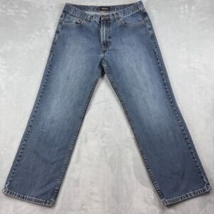 Y2K Claiborne Jeans Men's Blue Denim Straight Leg Classic Fit Size 34x30